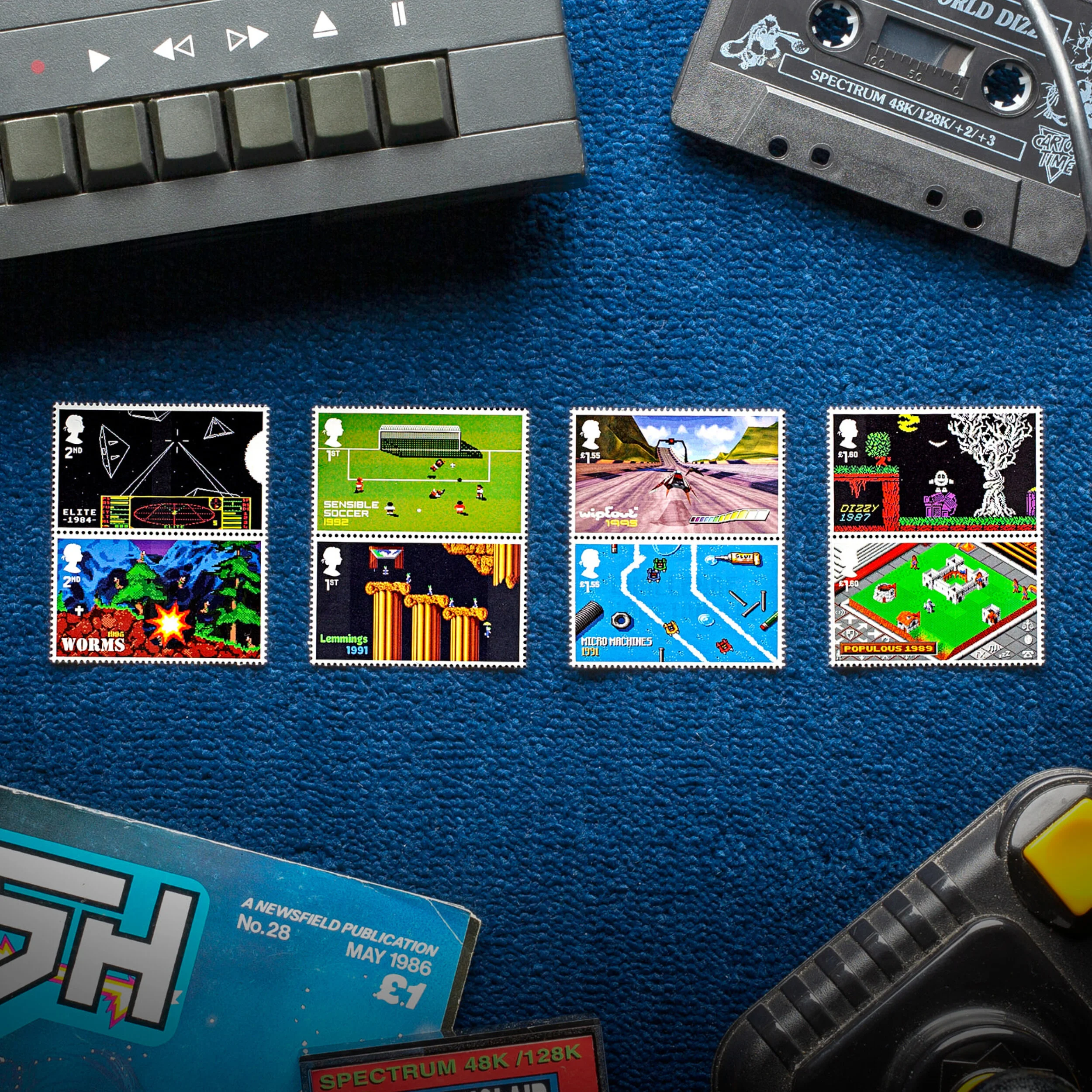 Video Game Stamps – Main Set