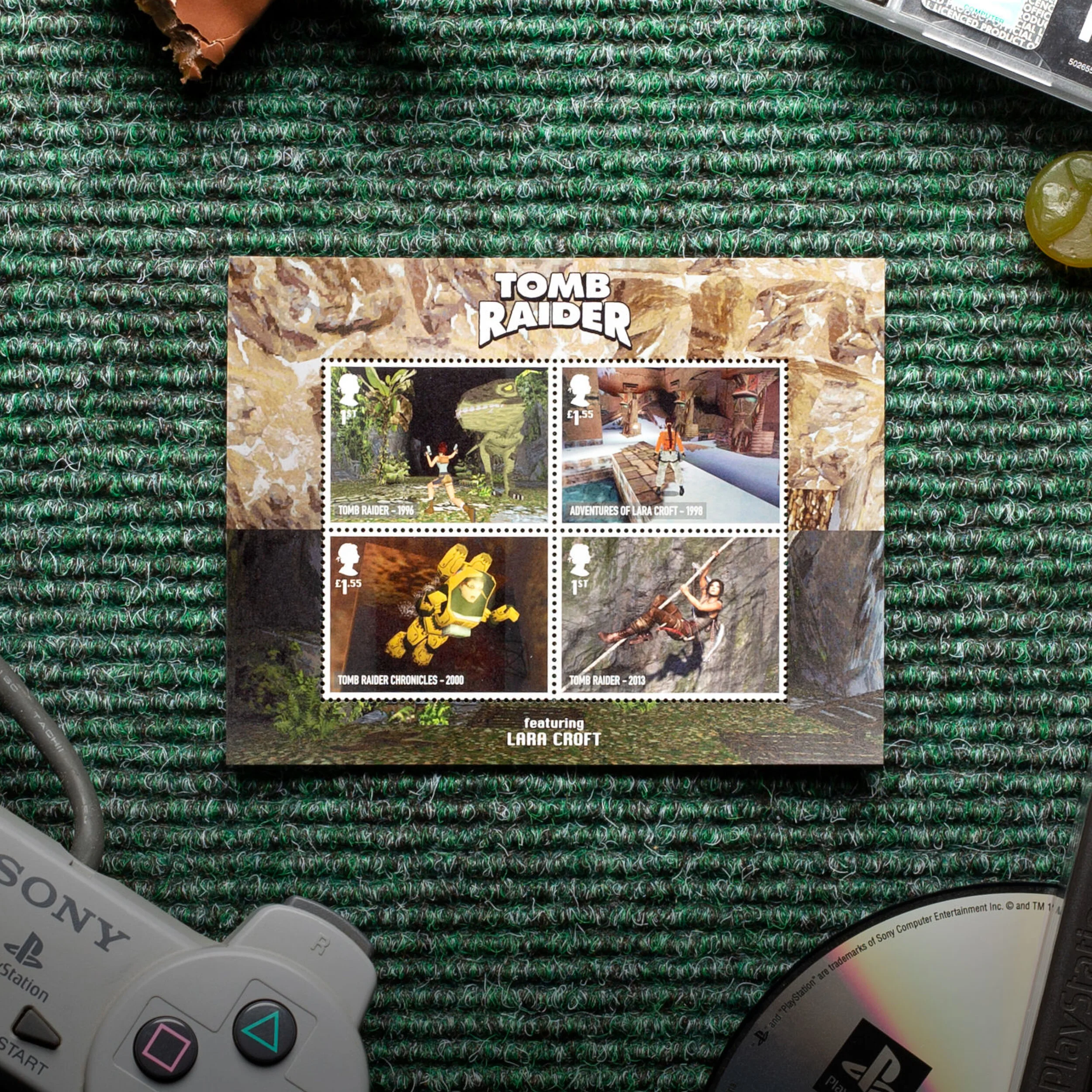 Tomb Raider Mini-sheet
