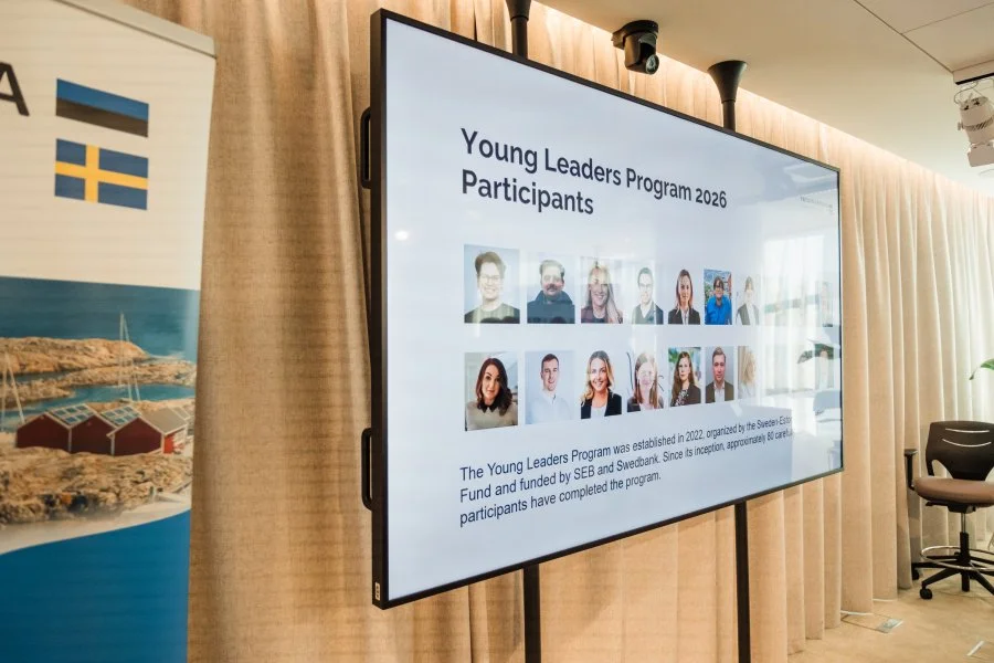 Young Leaders Program 2026 – Tallinn Session Brings Together Future Leaders from Sweden and Estonia