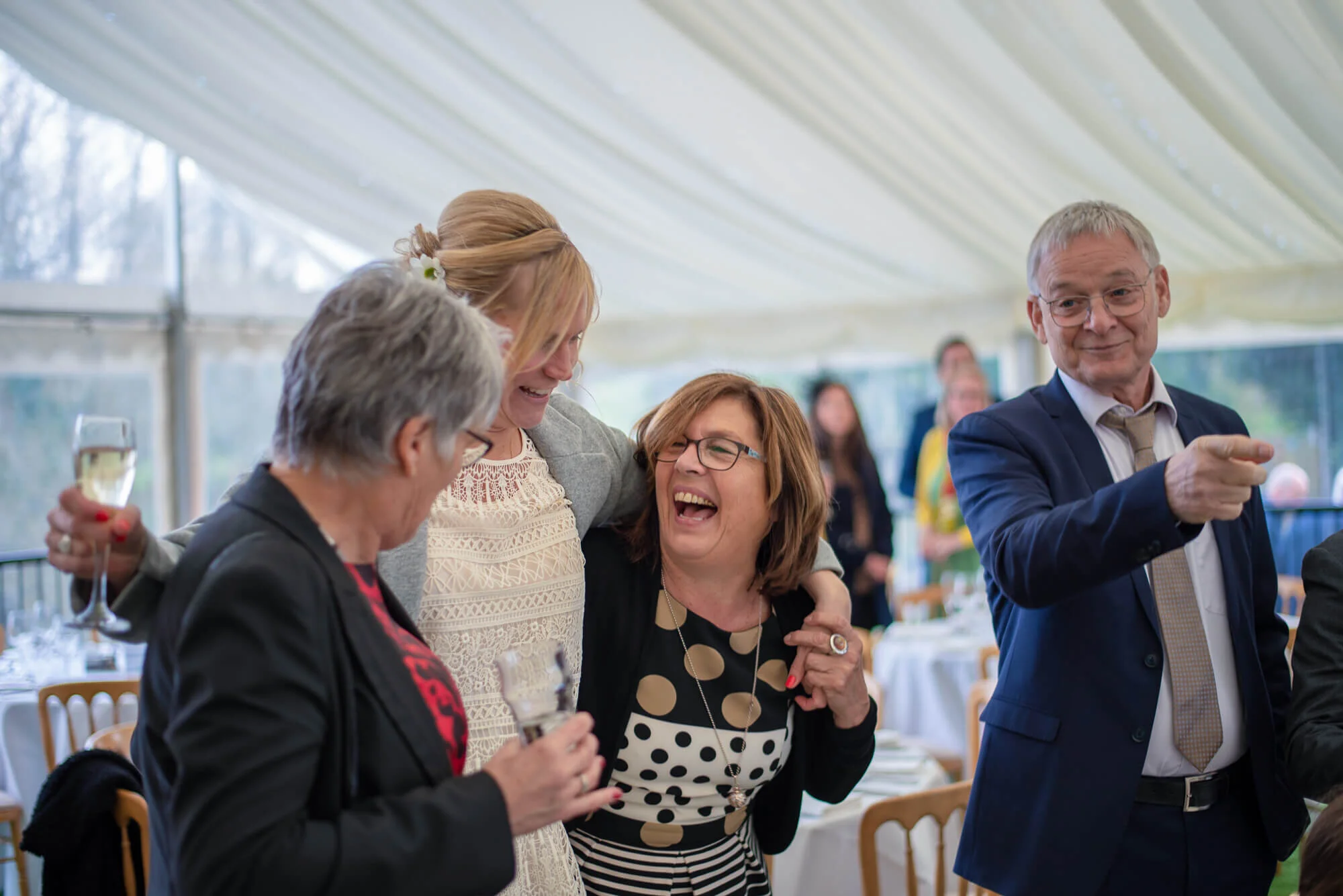 Candid Wedding Photograph Winchester Hampshire