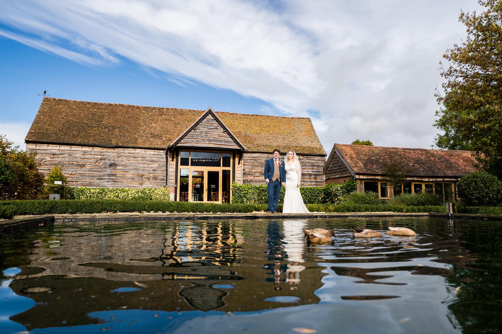 natural couple portrait at silchester farm by wedding photographer Joe Lillywhite