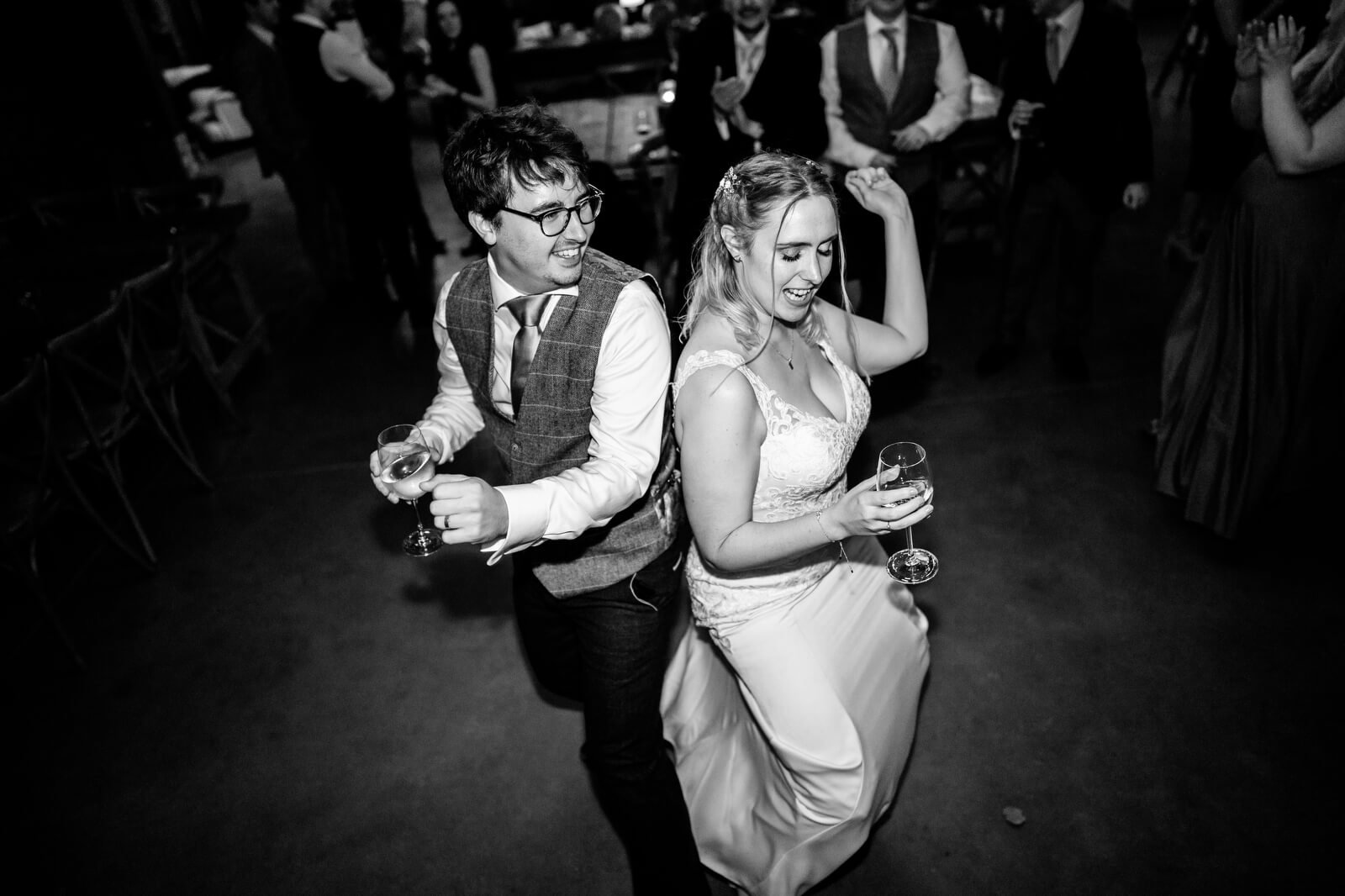first dance photo at silchester farm