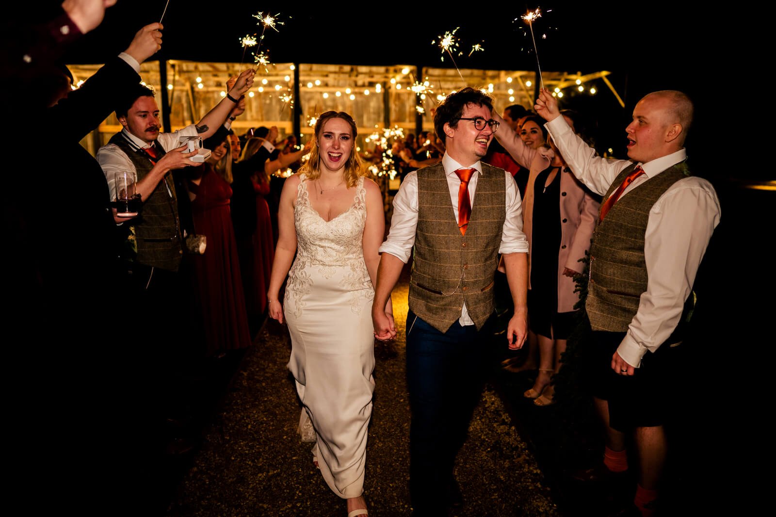sparkers at silchester farm wedding