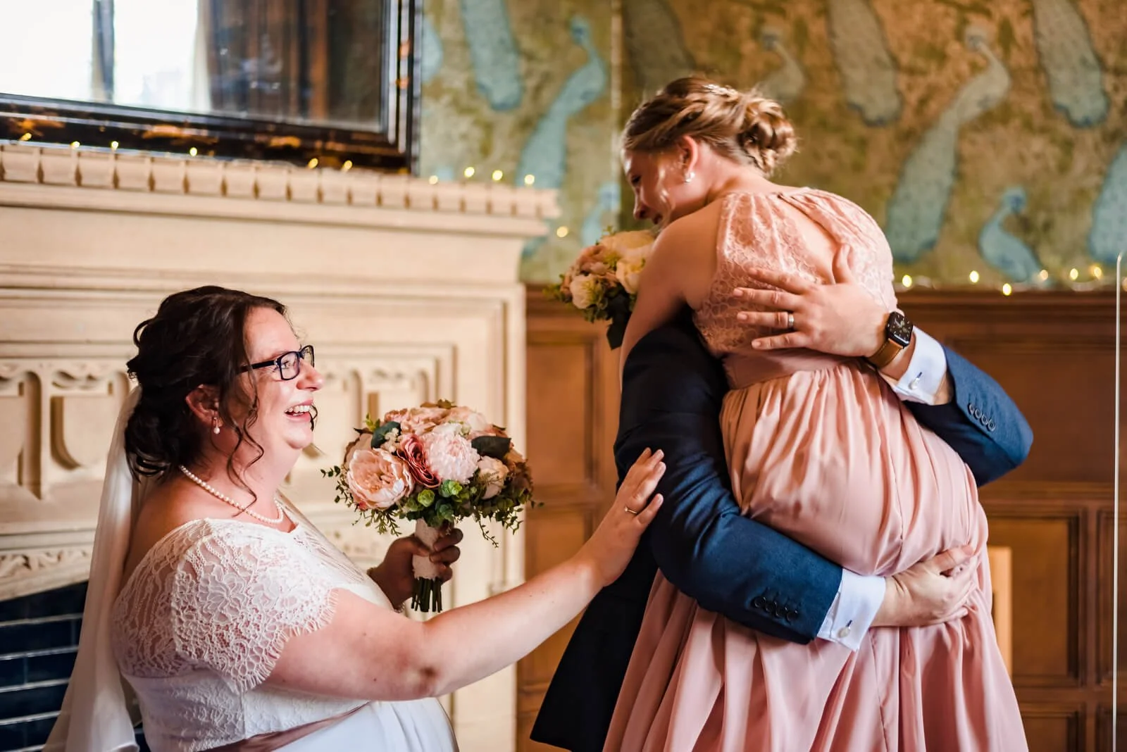 wedding ceremony in basing room at winchester register office