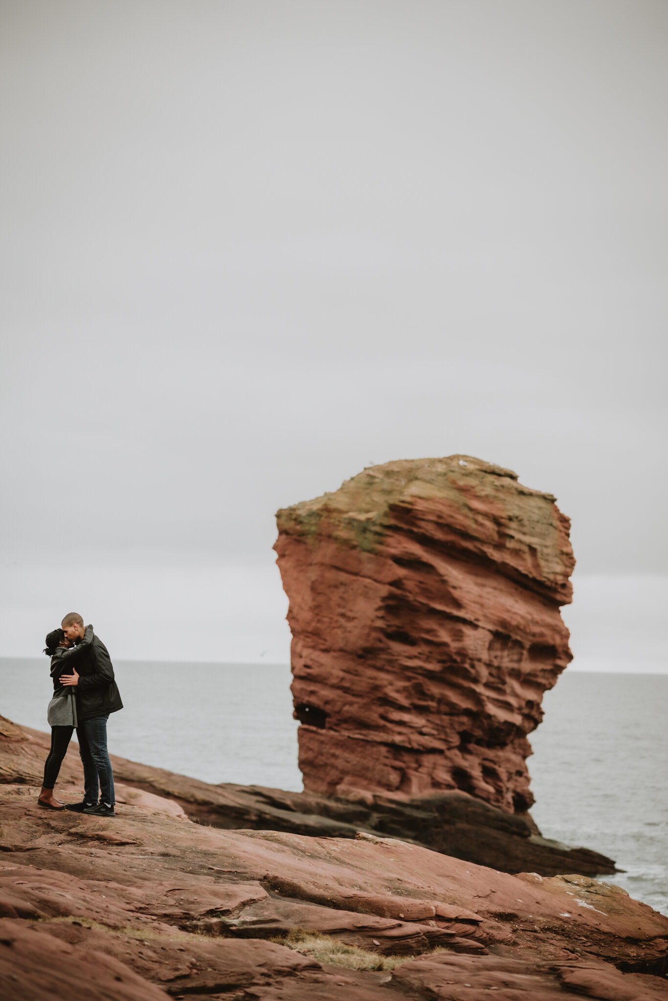AxelArbroath Cliffs Surprise Marriage Proposal &amp; Engagement Photography