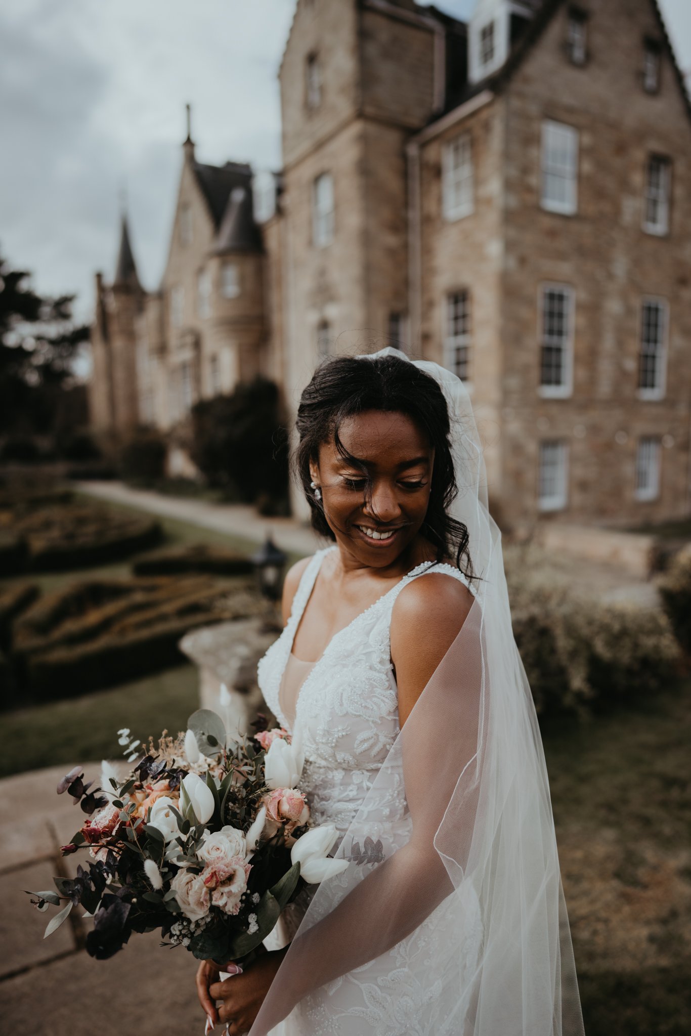  A beautiful destination wedding at Carberry Tower Manion House Scotland. 