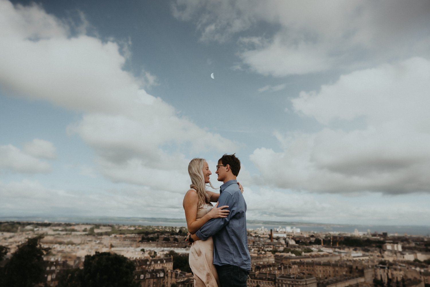 Romantic proposal spots in Edinburgh Scotland