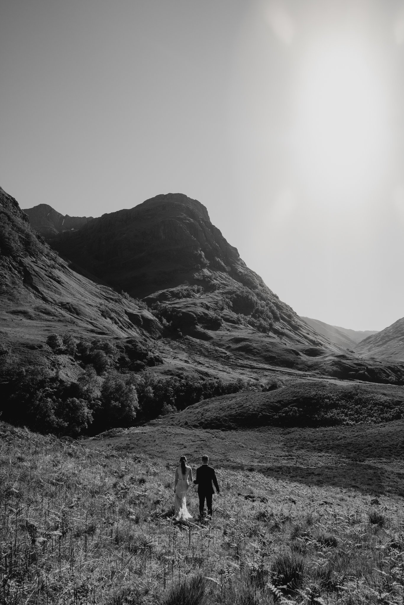  An Intimate Summer Glencoe Elopement | Glencoe Elopement photographer and videographer 