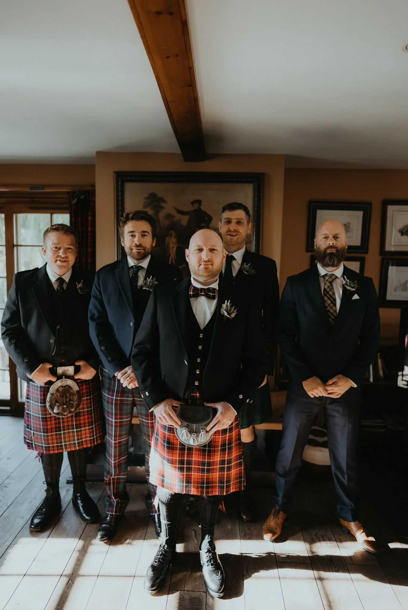  A Beautiful Destination Elopement at Fingask Castle, Perth, Scotland. Scotland wedding photographer. Scotland wedding videographer. Destination wedding photographer. Destination wedding videographer. Fingask Castle wedding photographer. 