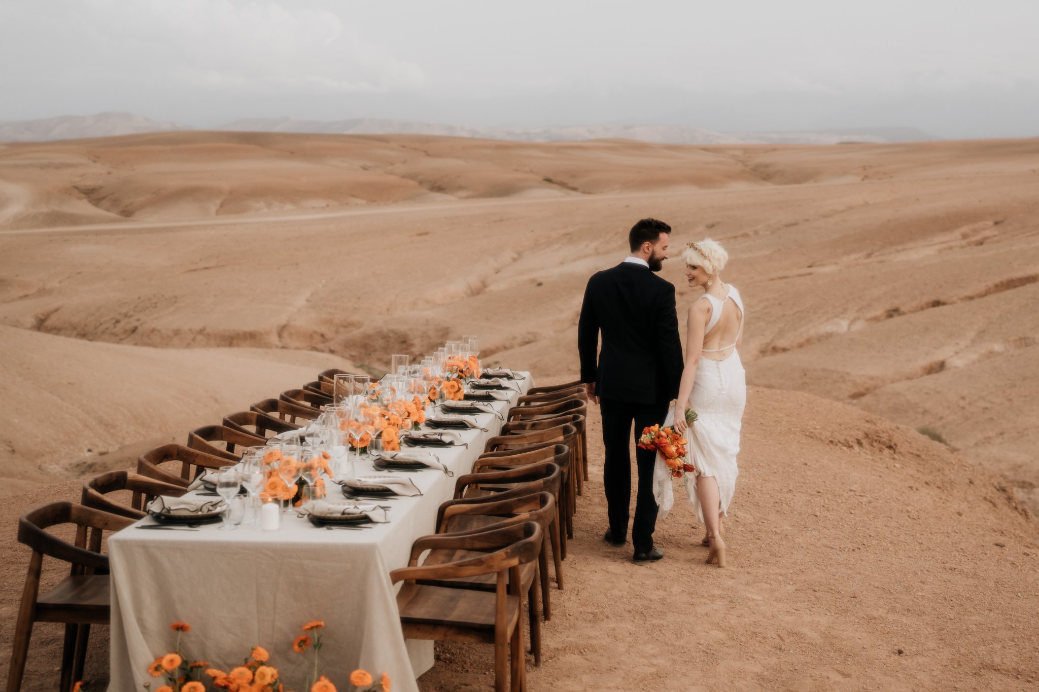 Agafay Desert Elopement | Emily and Joe | Marrakech wedding photographer - 32.jpg