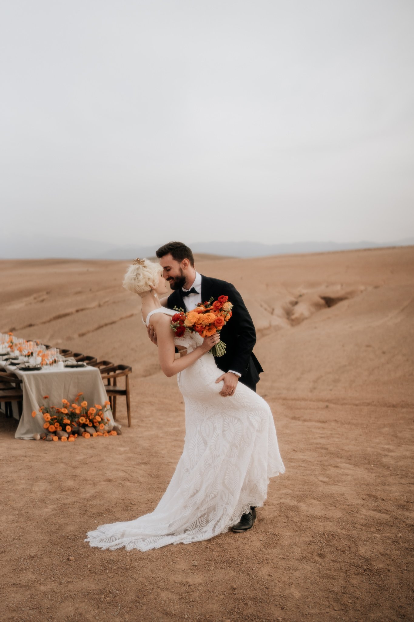 Agafay Desert Elopement | Emily and Joe | Marrakech wedding photographer - 38.jpg