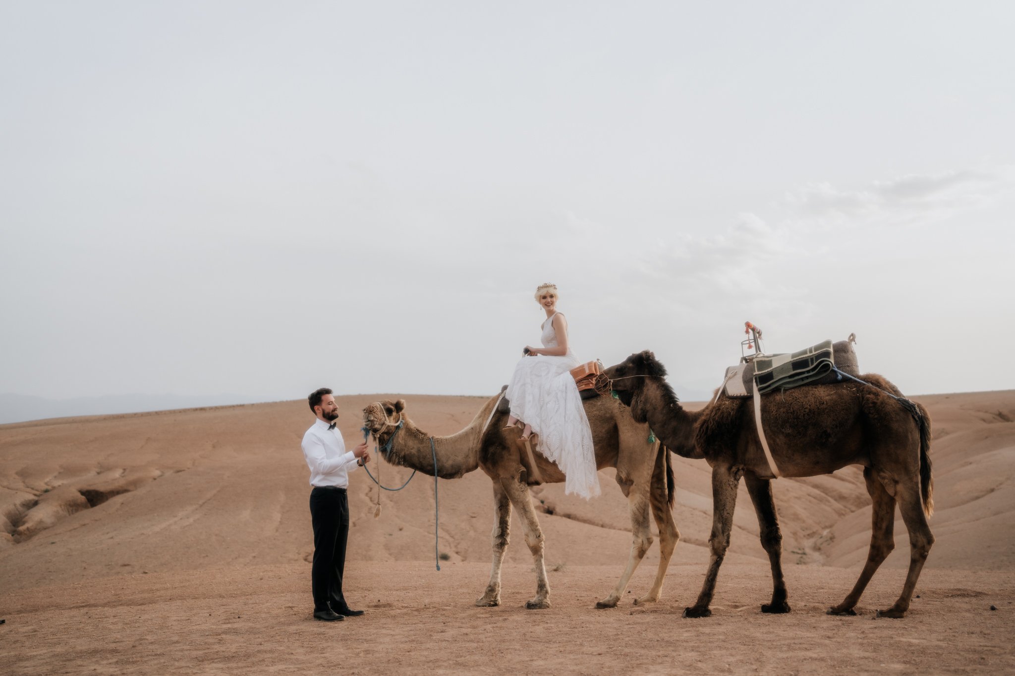  Agafay Desert Morocco wedding inspiration | Marrakech wedding photographer and videographer 
