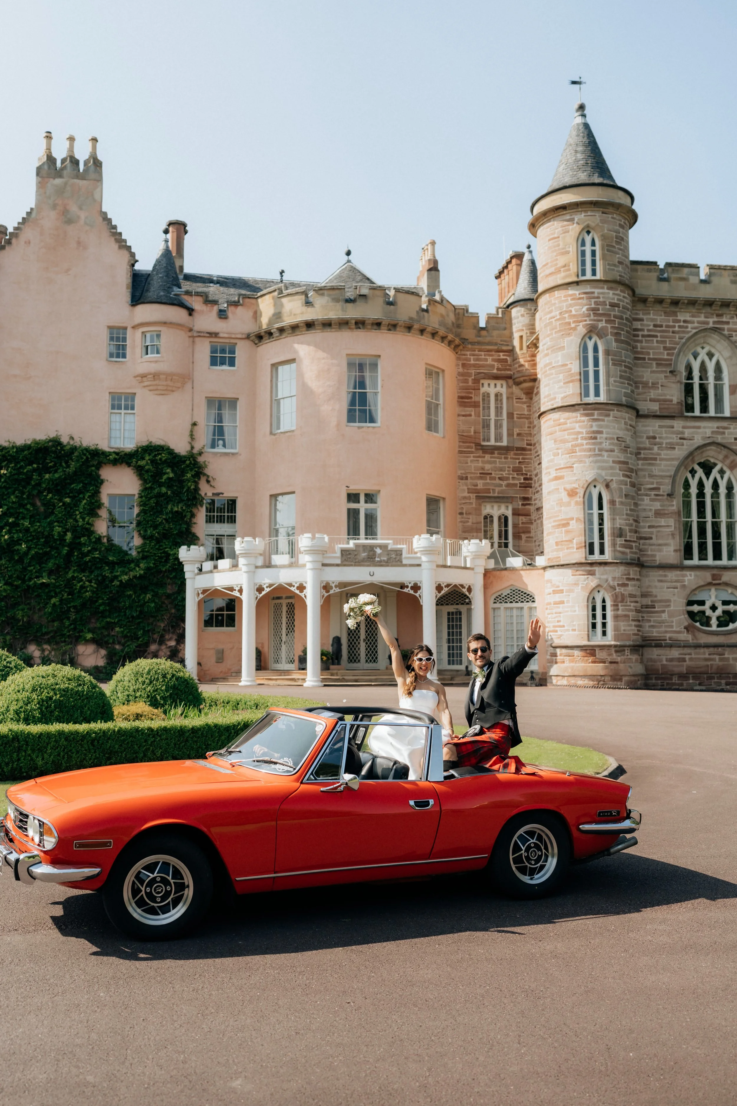 Balnagown Castle Wedding Photographer