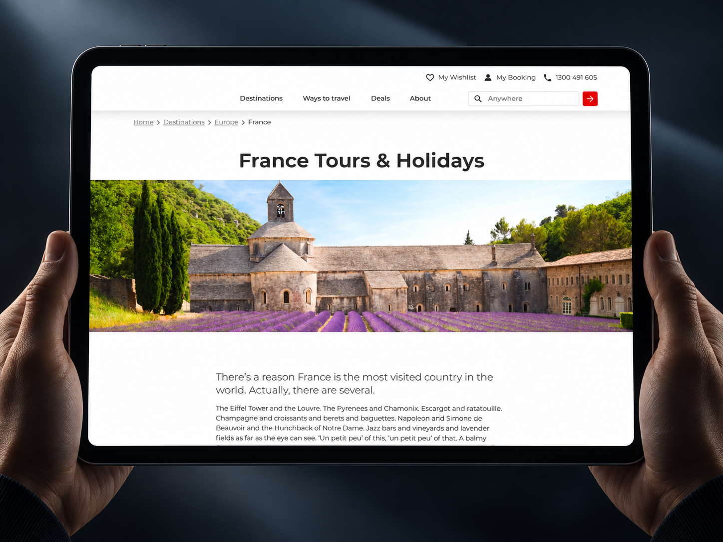 Travel Site Replatform