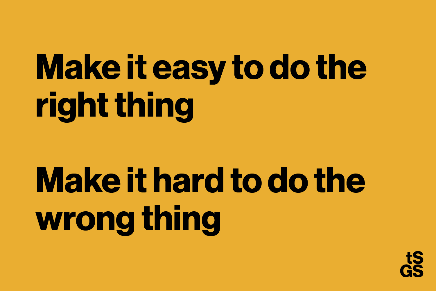 Do I need to think about user needs if my users have to use my service?