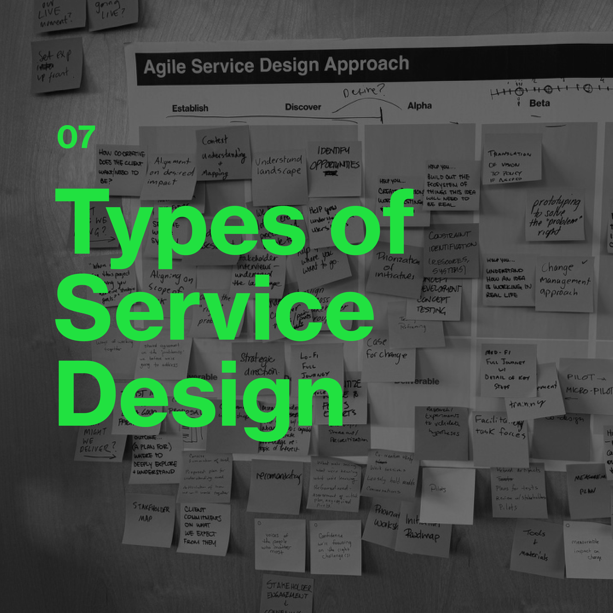 007. Types of Service Design