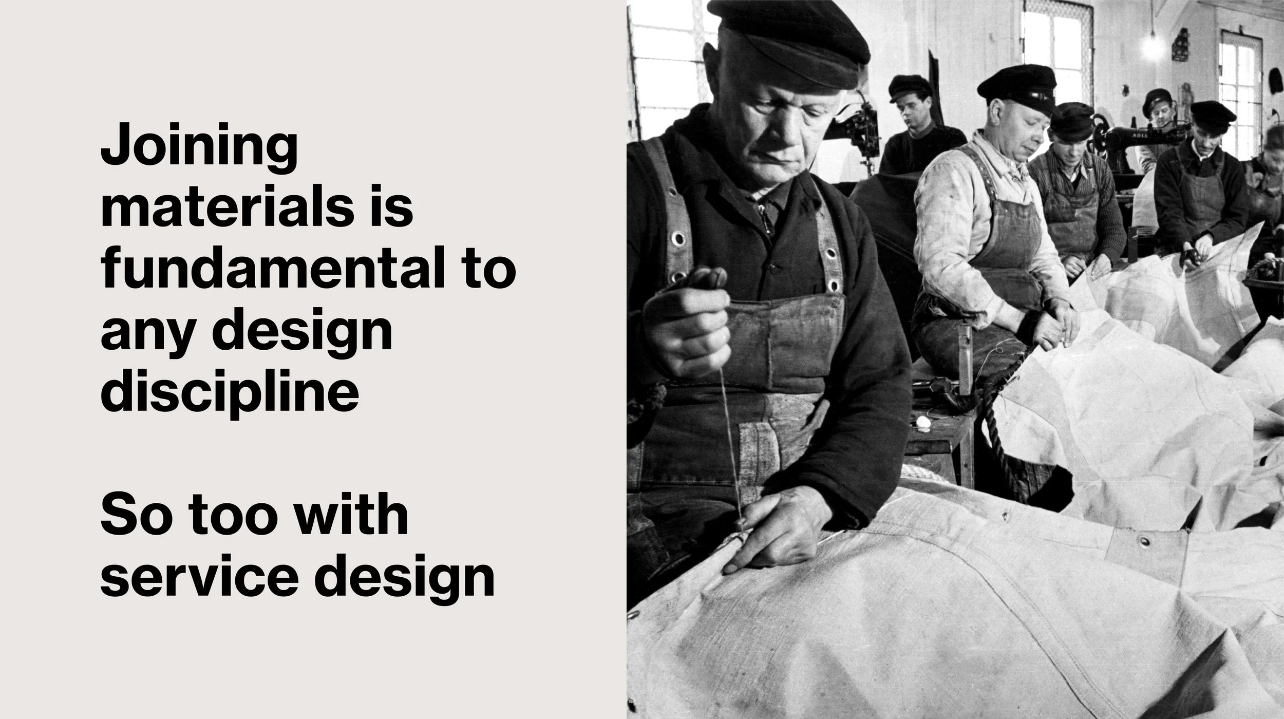 Organisational structure dictates the design of a service