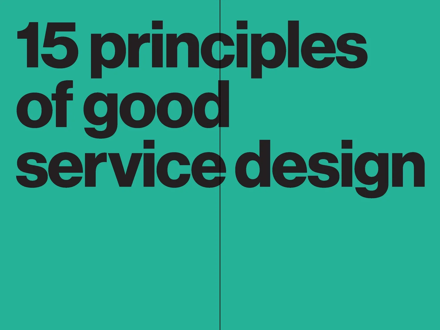 Good Services — Good Services