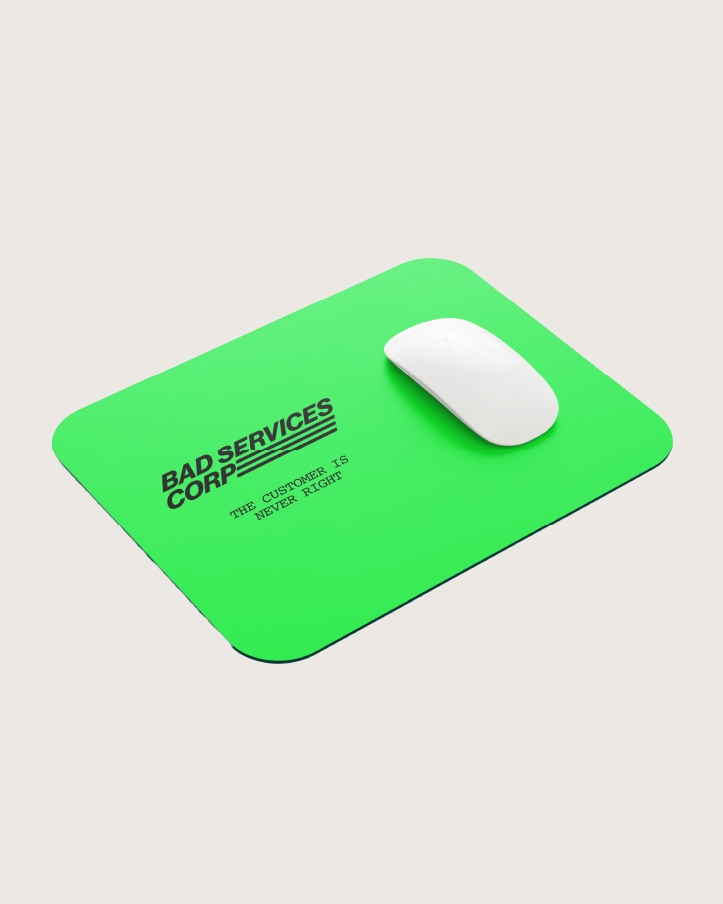 Standard issue mouse mat