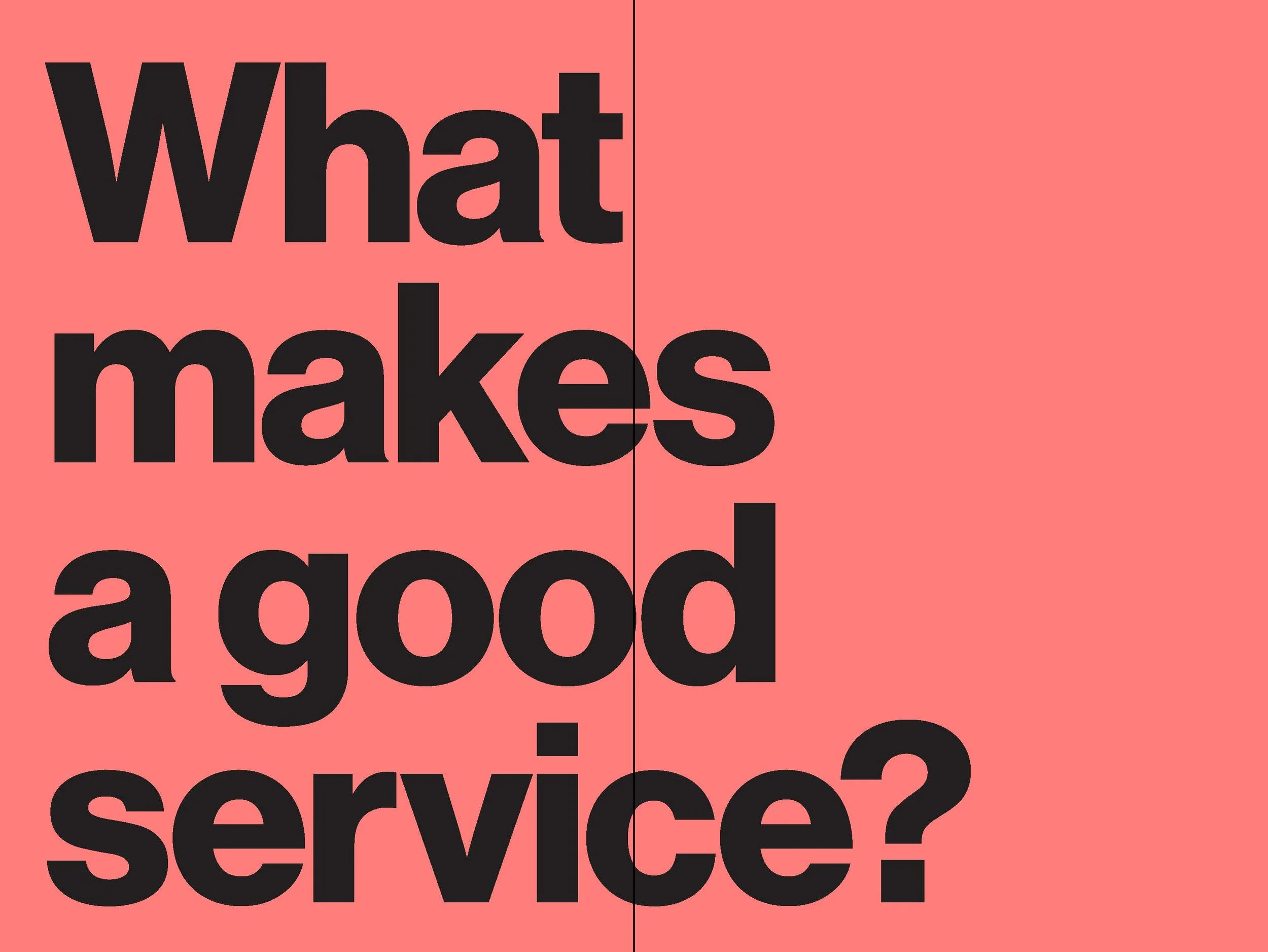 Good Services — Good Services