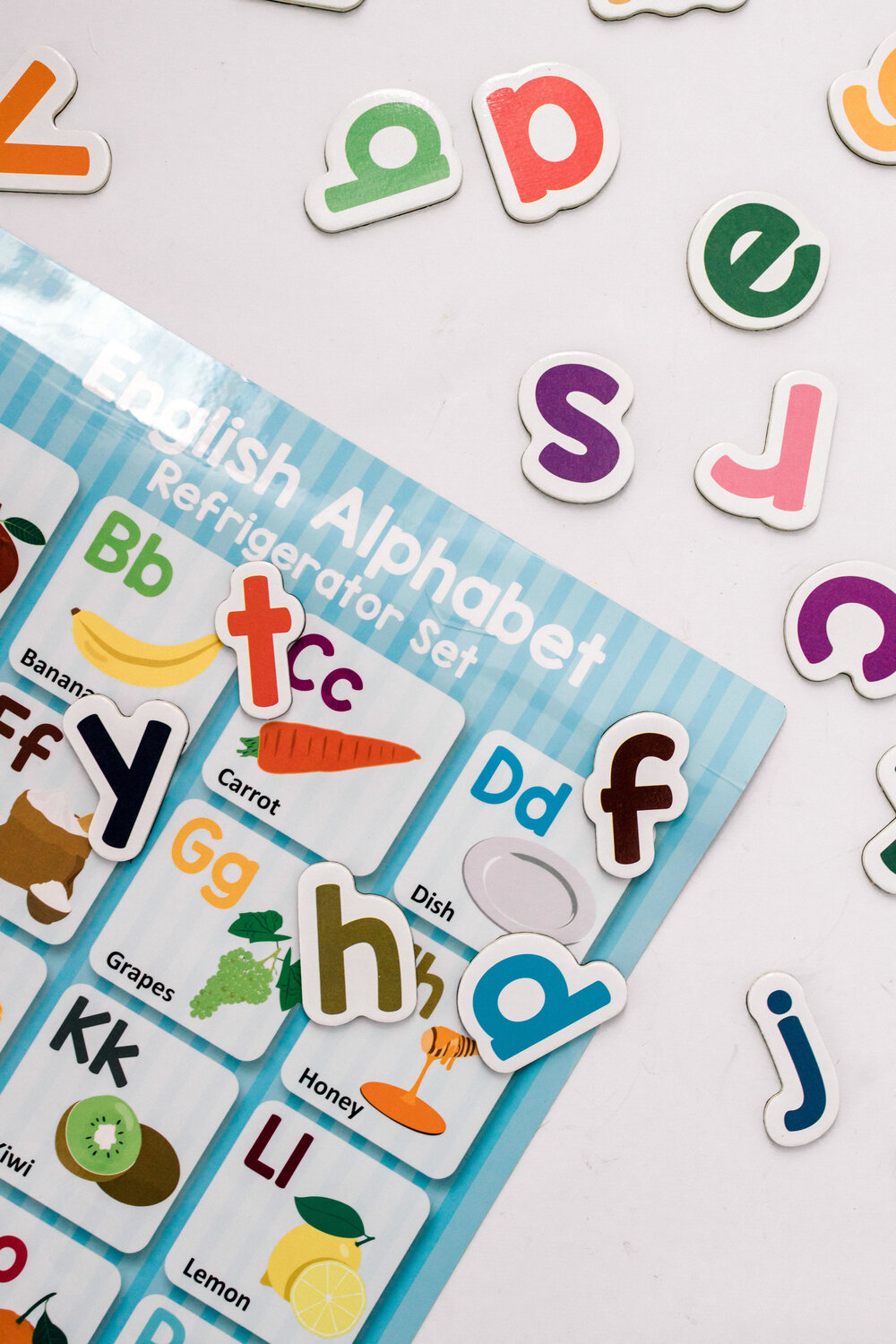 Parlament chance passager English Alphabet Magnet Poster Set by Nemah's House — Nemah's House Arabic  Magnets and Books for Kids