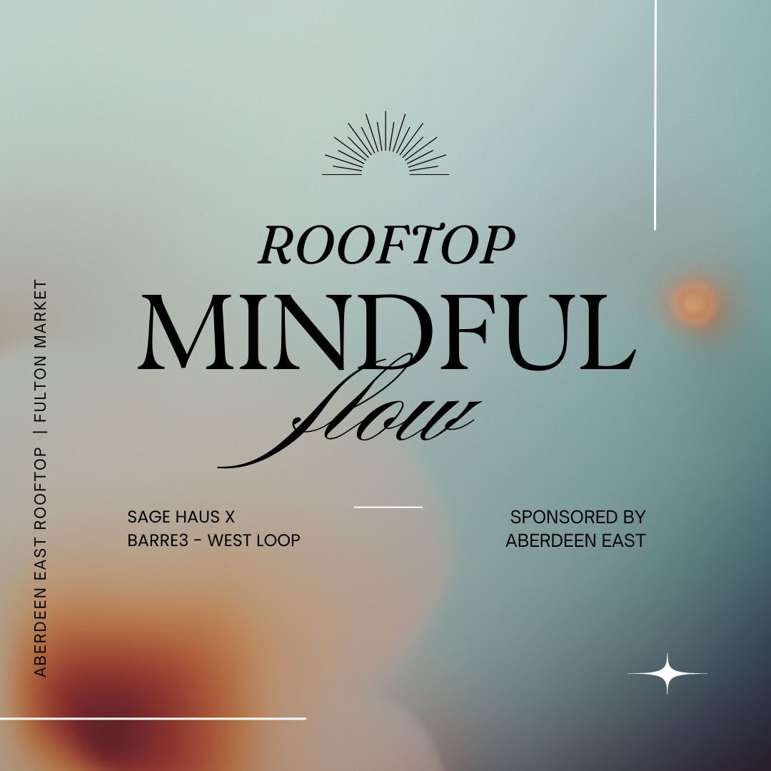 Mindful Flow: Rooftop Barre3 Workout Class 
