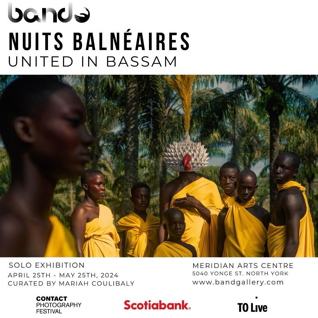 Join us April 25th for the opening reception of Nuits Baln&eacute;aires exhibition &ldquo;United in Bassam&rdquo; curated by Mariah Coulibaly.

In his 2021 series The Power of Alliances, artist Nuits Baln&eacute;aires explores the symbols, roles, and