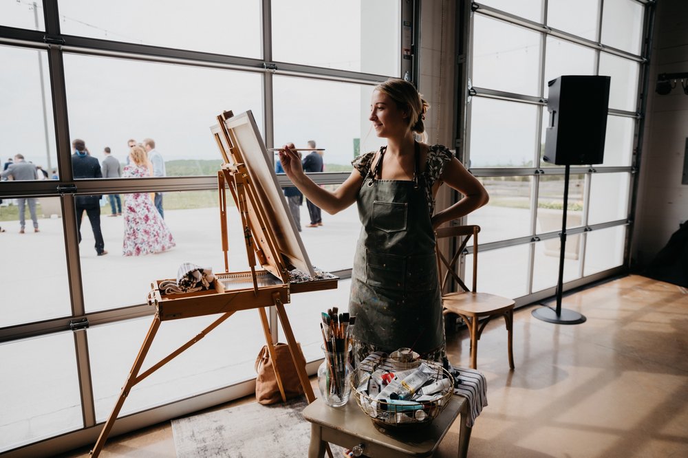 Emily G. Anderson - Live Artist for weddings