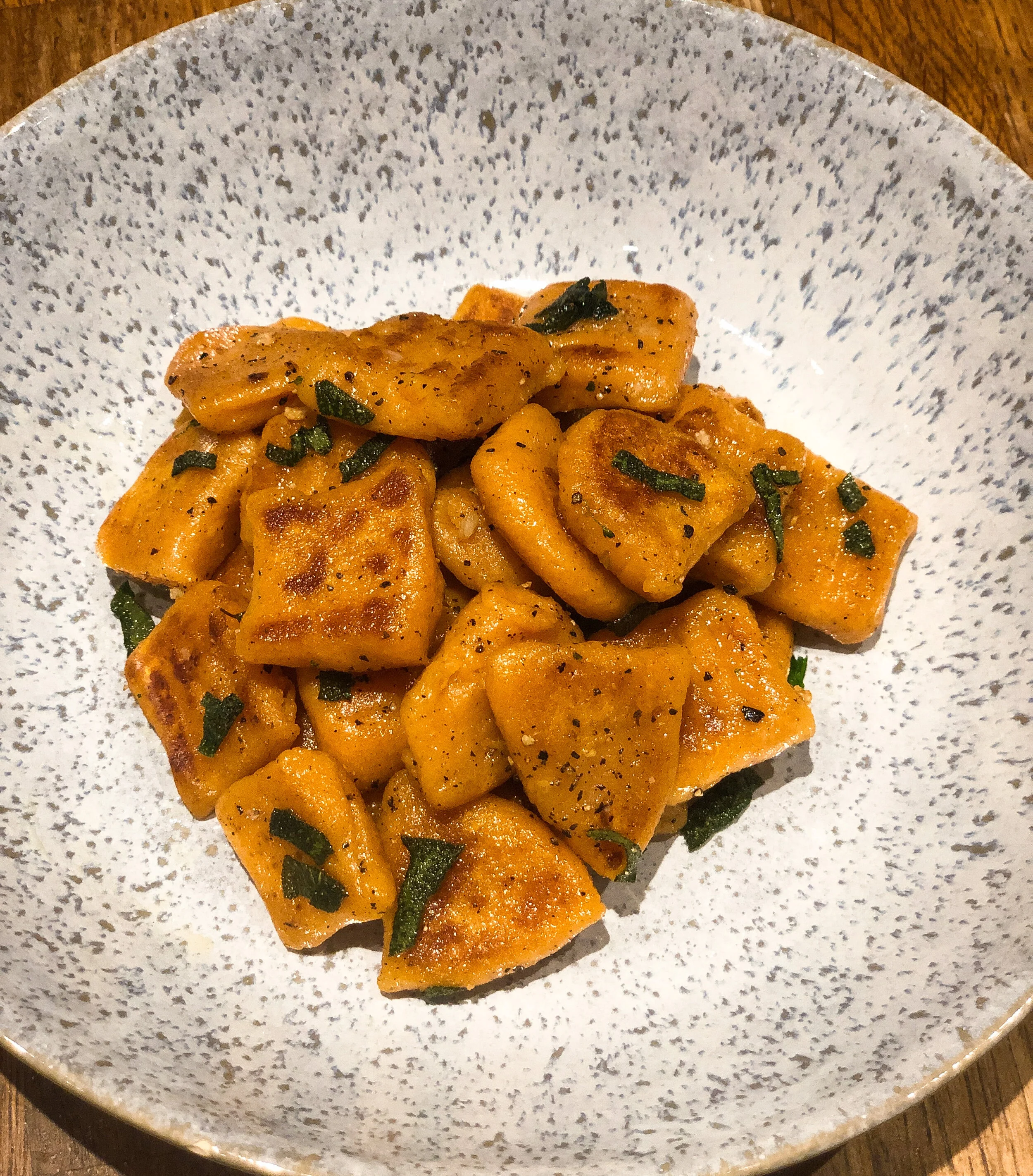 Sweet Potato Gnocchi 