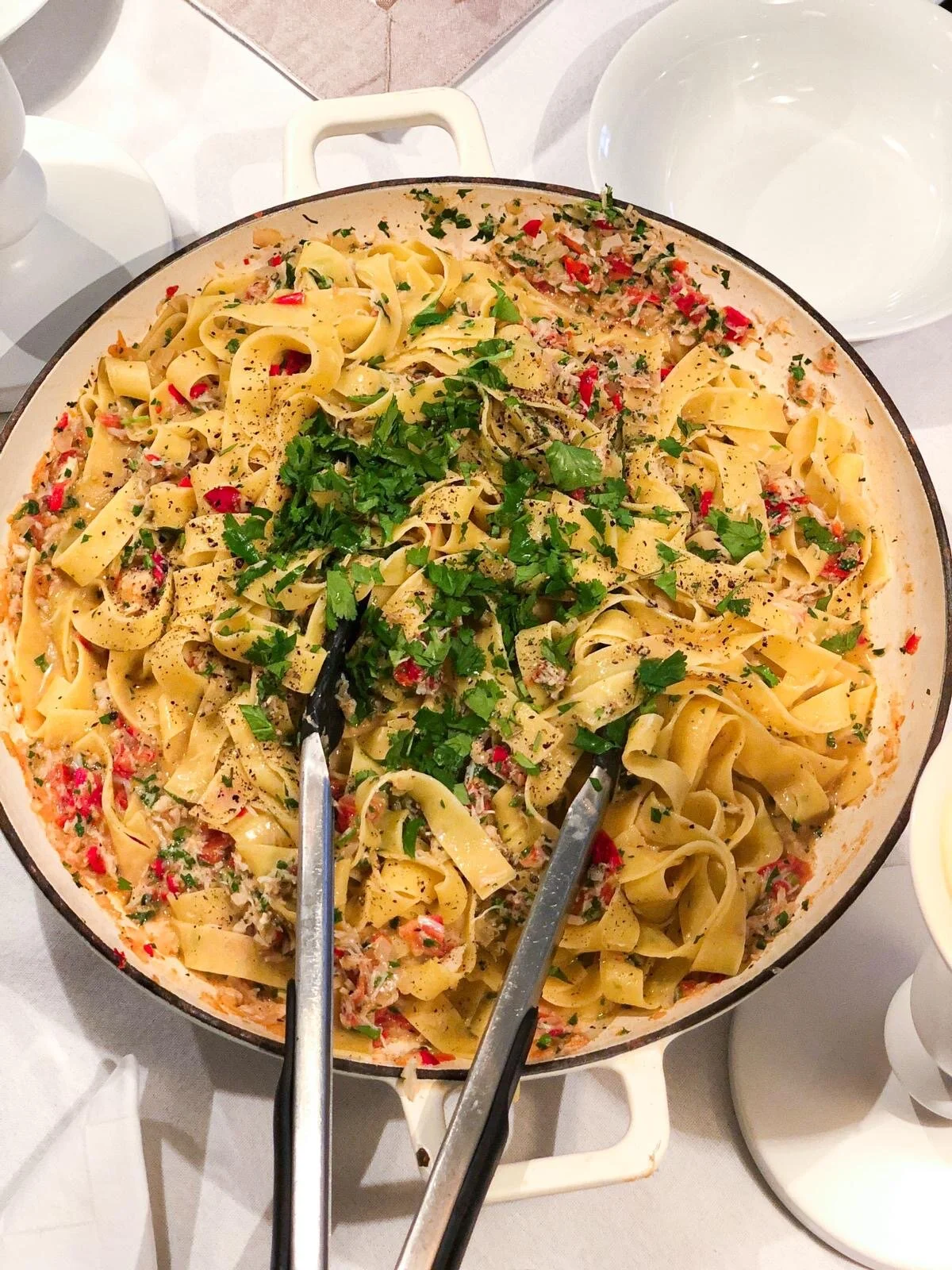 Crab Linguine 