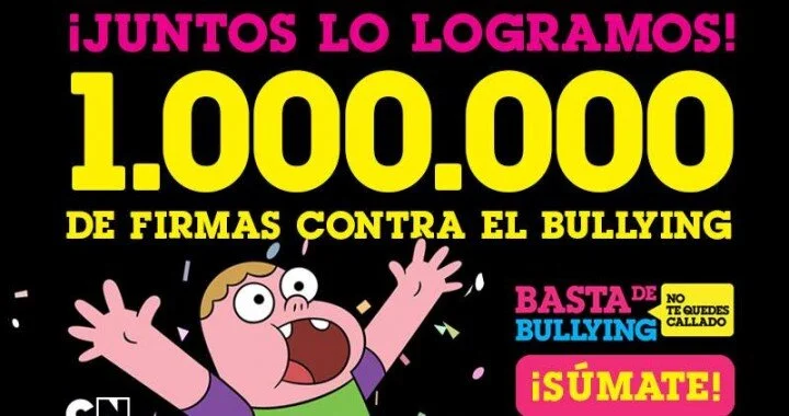 Cartoon Network Latin America has gone over the one million pledges mark