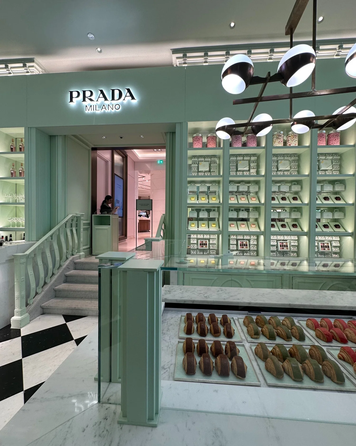 Indulging in the Luxurious Experience of Prada Caffè at Harrods ...