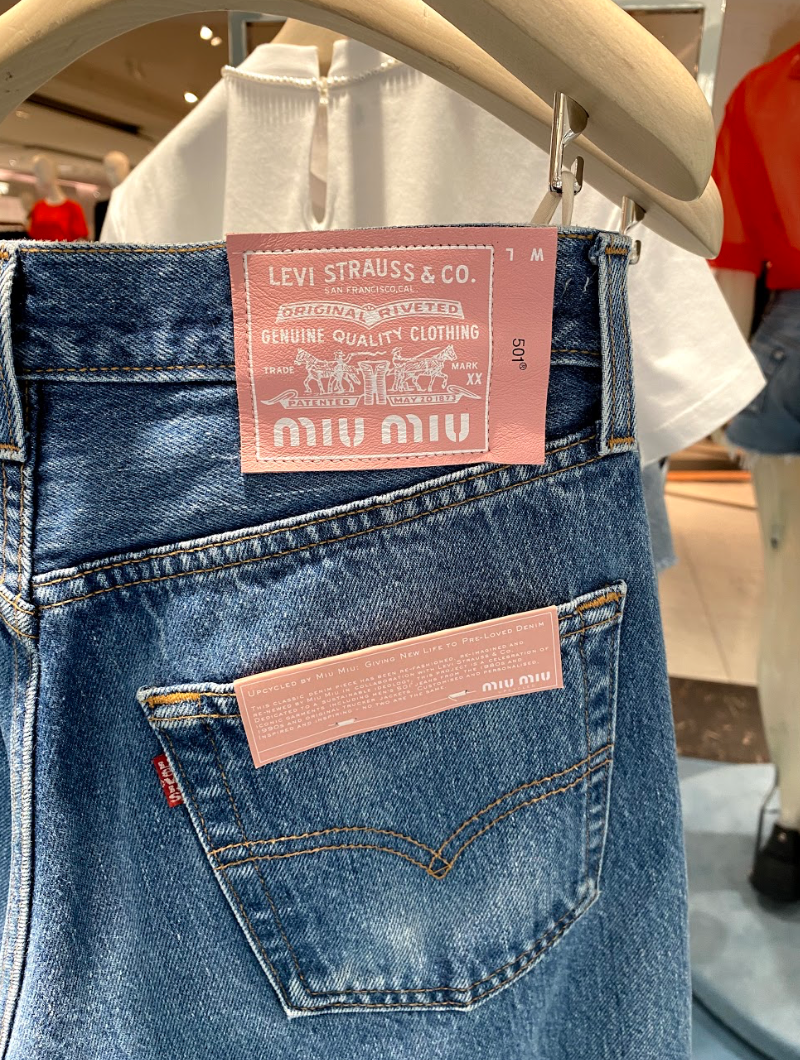 Miu Miu X Levi's — TWENTY4SEVENTRENDS - London Personal Shopper
