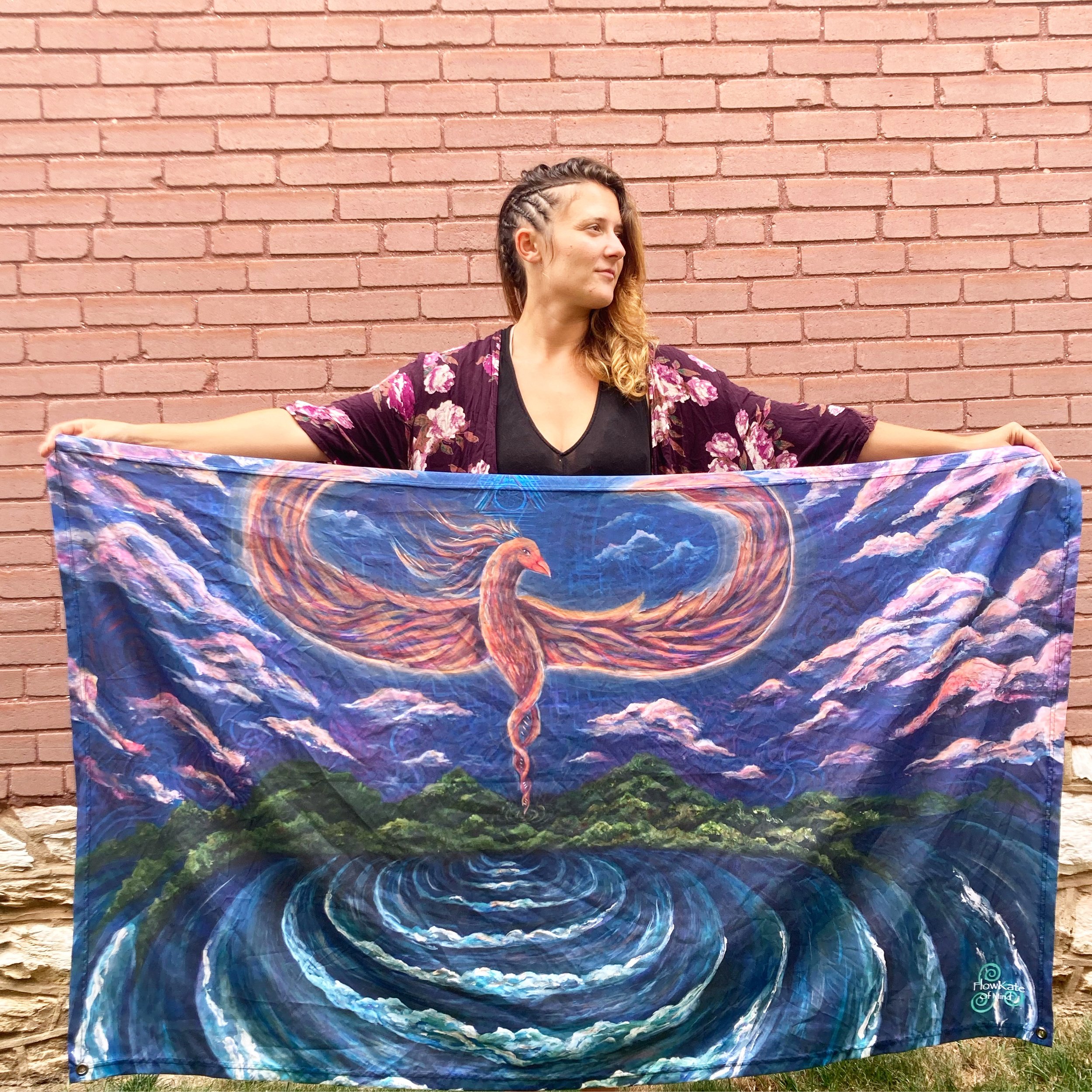 "Transcendence" Tapestry