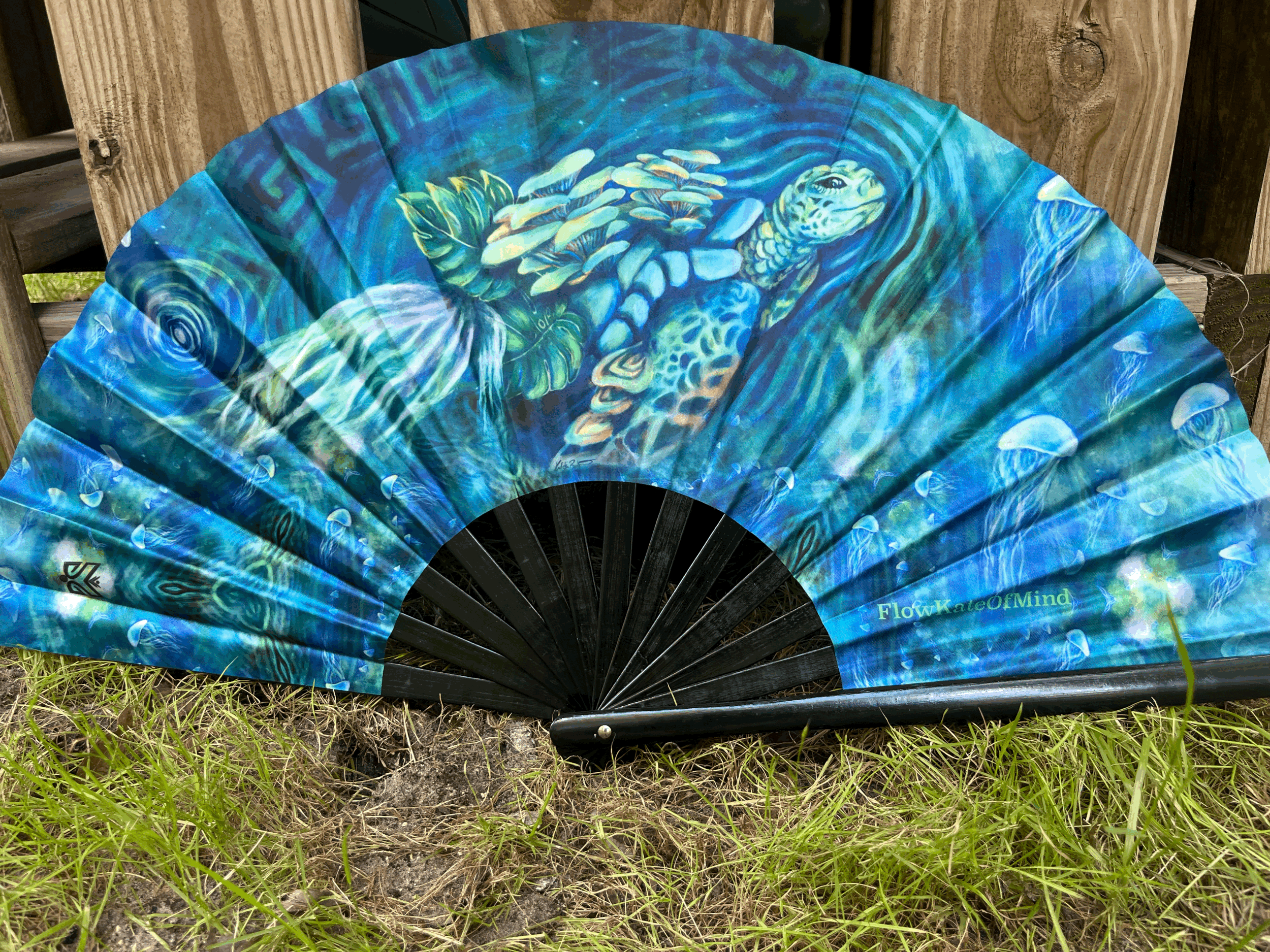 Space Mushroom Turtle Fan