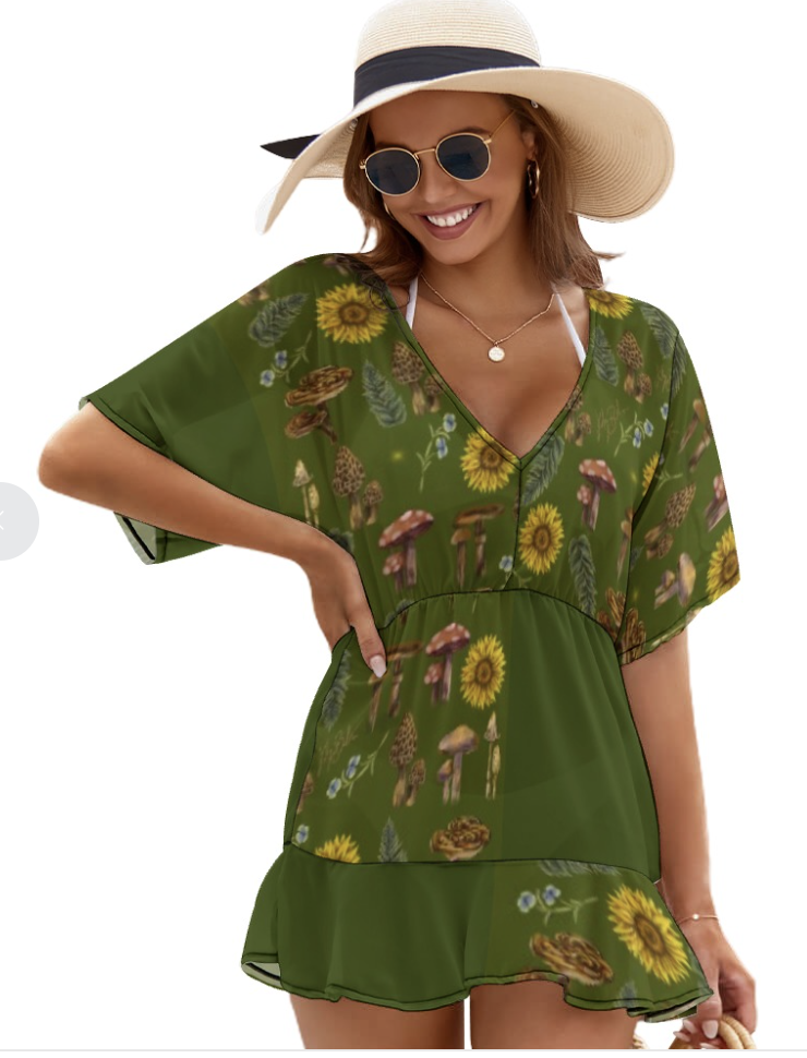 Sunflower Beach Dress