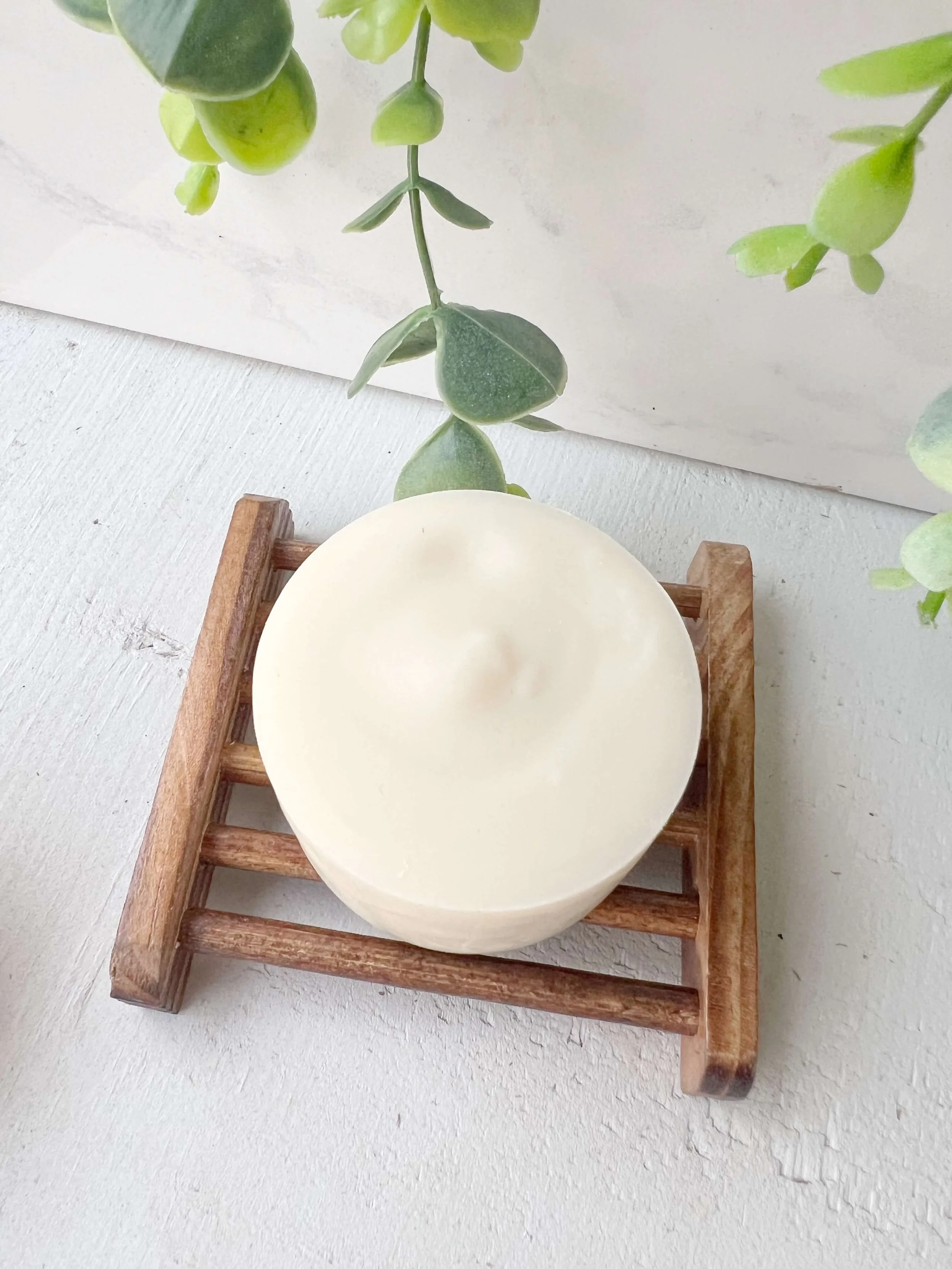 soap holder with shampoo bar.JPG