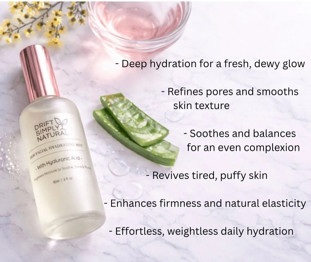 Can we talk about this for a moment?

Because this little bottle just got a serious glow up ✨

Our hydrating facial mist is now in a 3oz size (yes, more of what you love 🙌) and we&rsquo;ve switched to a new bottle that delivers a soft, even mist&mda