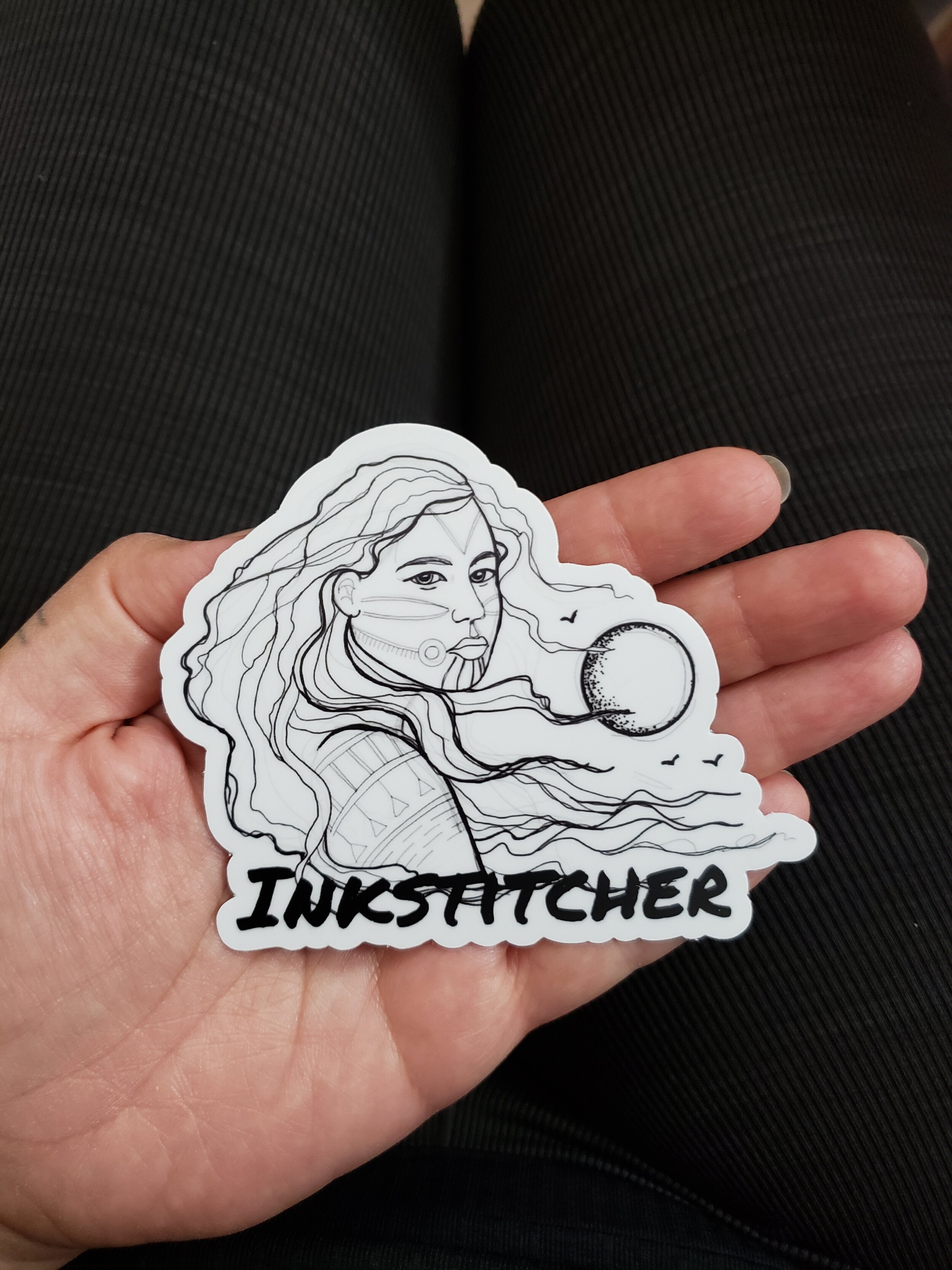 You don't know me Sticker, 4x3.22