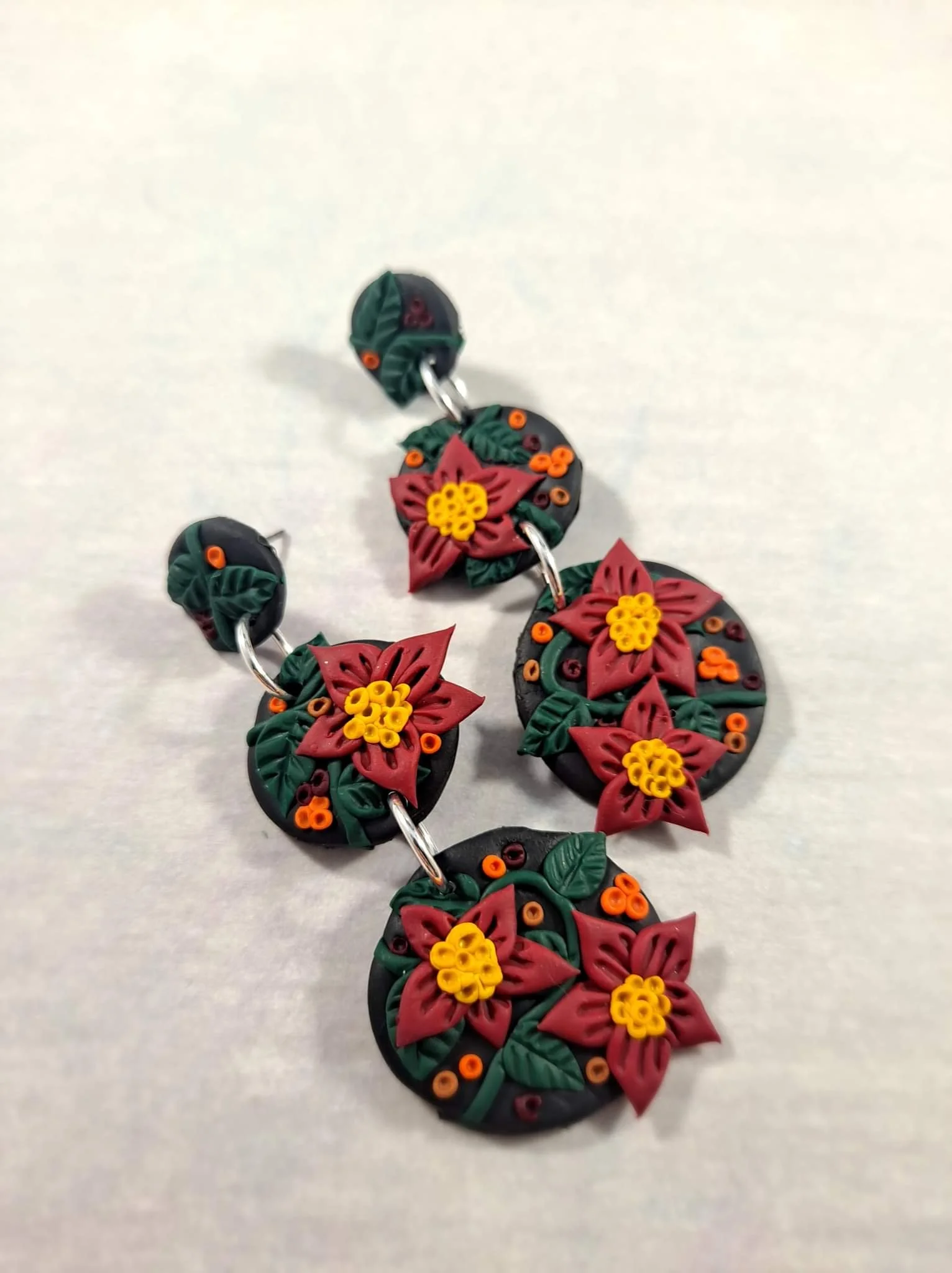 Pysanky inspired florals