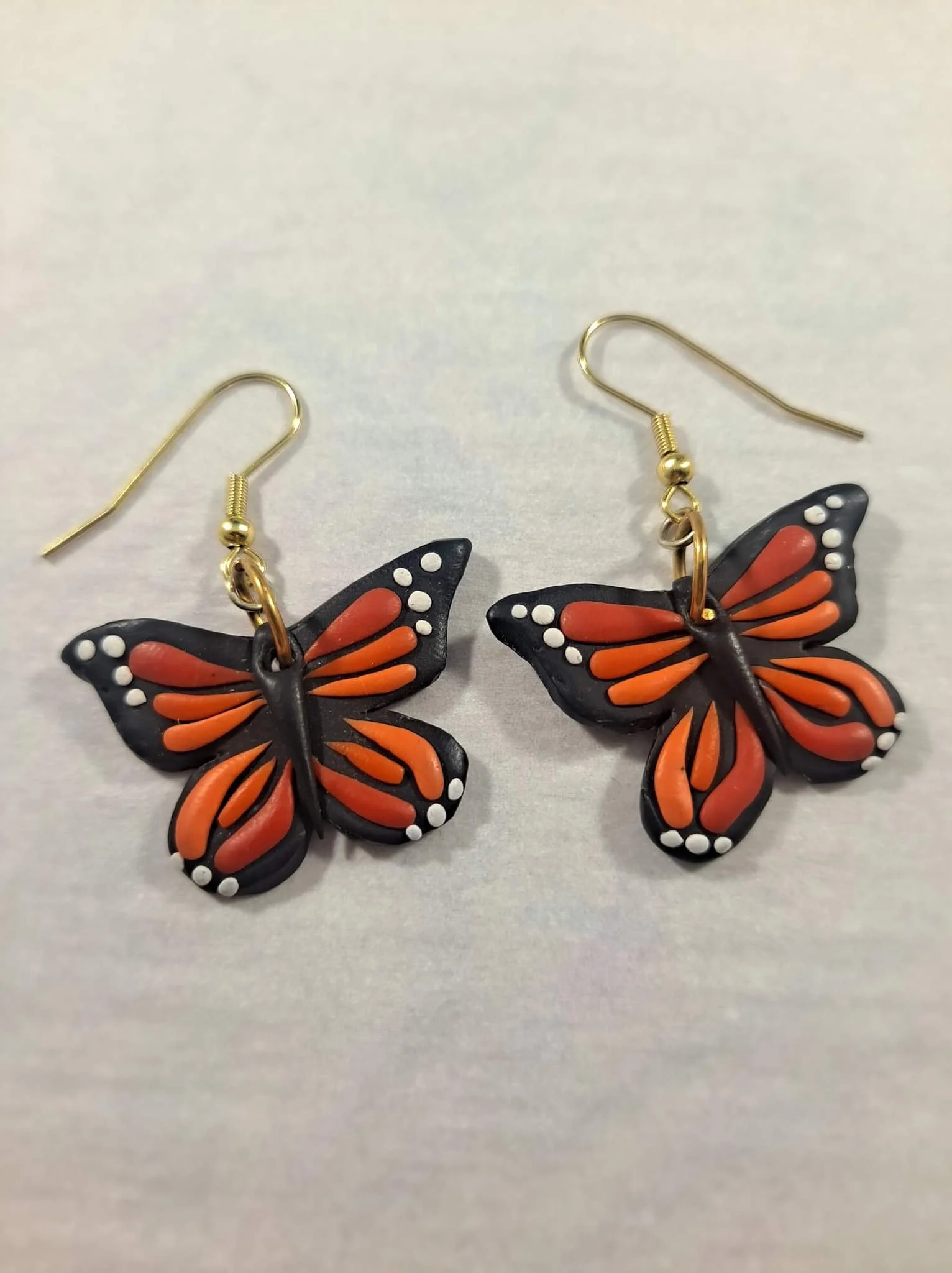 Monarch Butterfly earrings