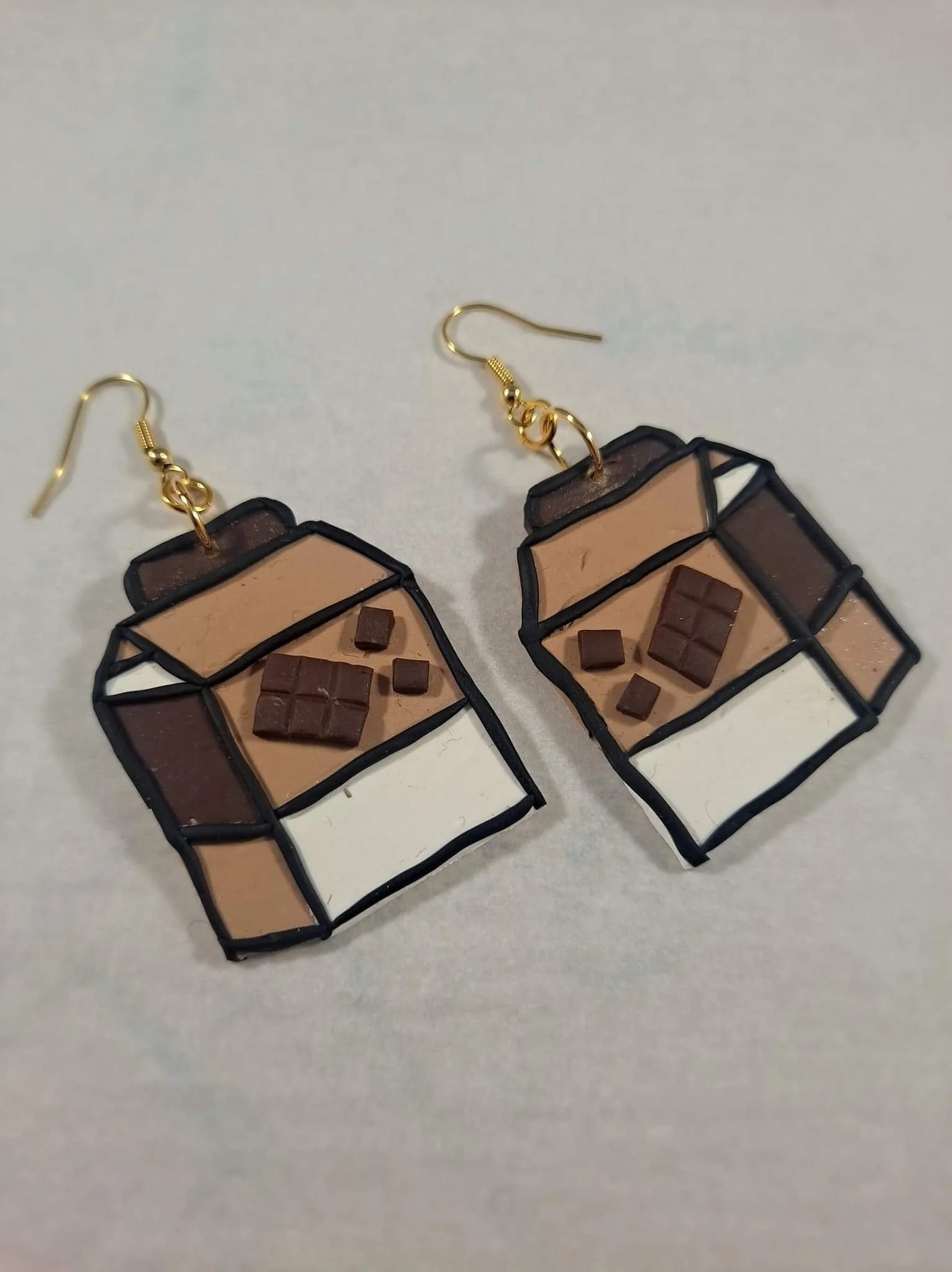 Chocolate Milk Earrings