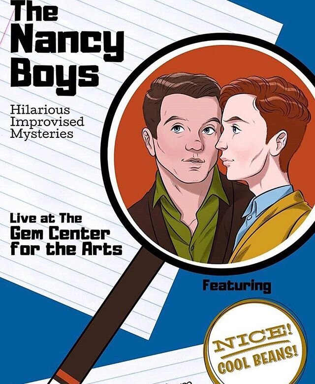 With a poster this neat you know the show will be a hoot! Boise, join the Nancy Boys for a weekend of workshops and shows! (Link in Bio)