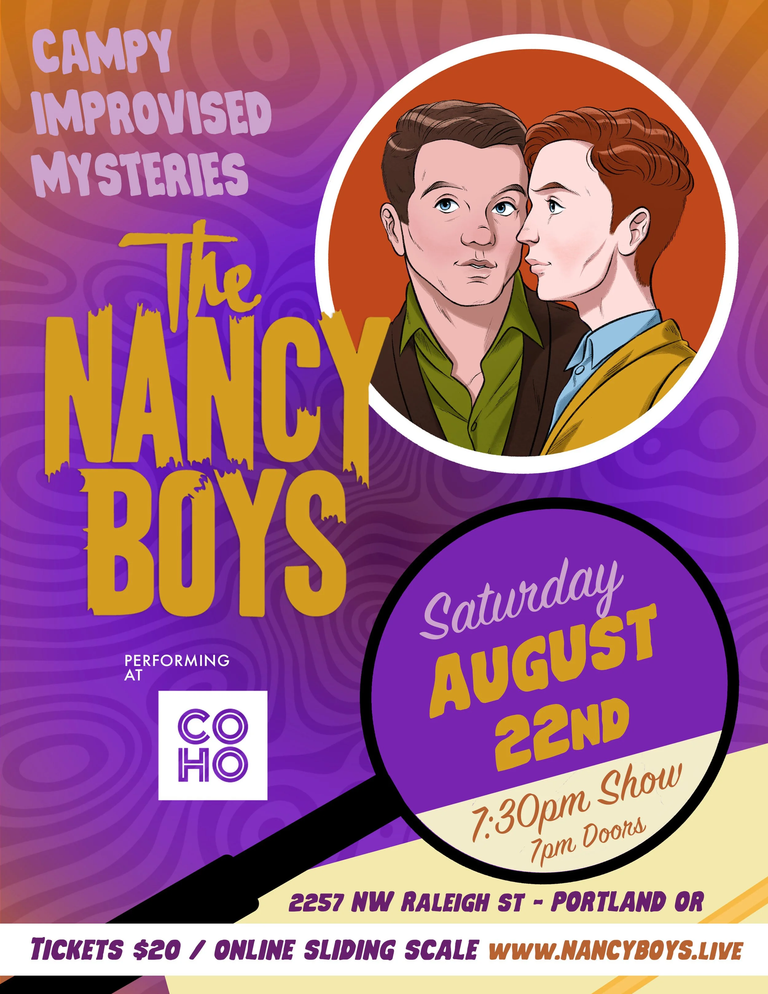 The Nancy Boys: Improvised Mystery