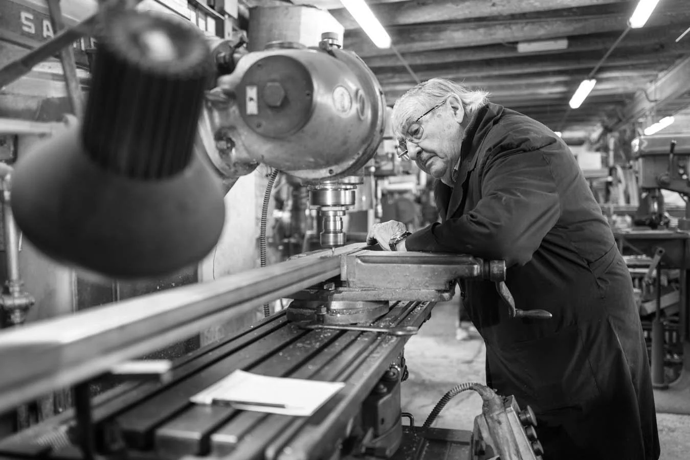 84 years old blacksmith in Venice