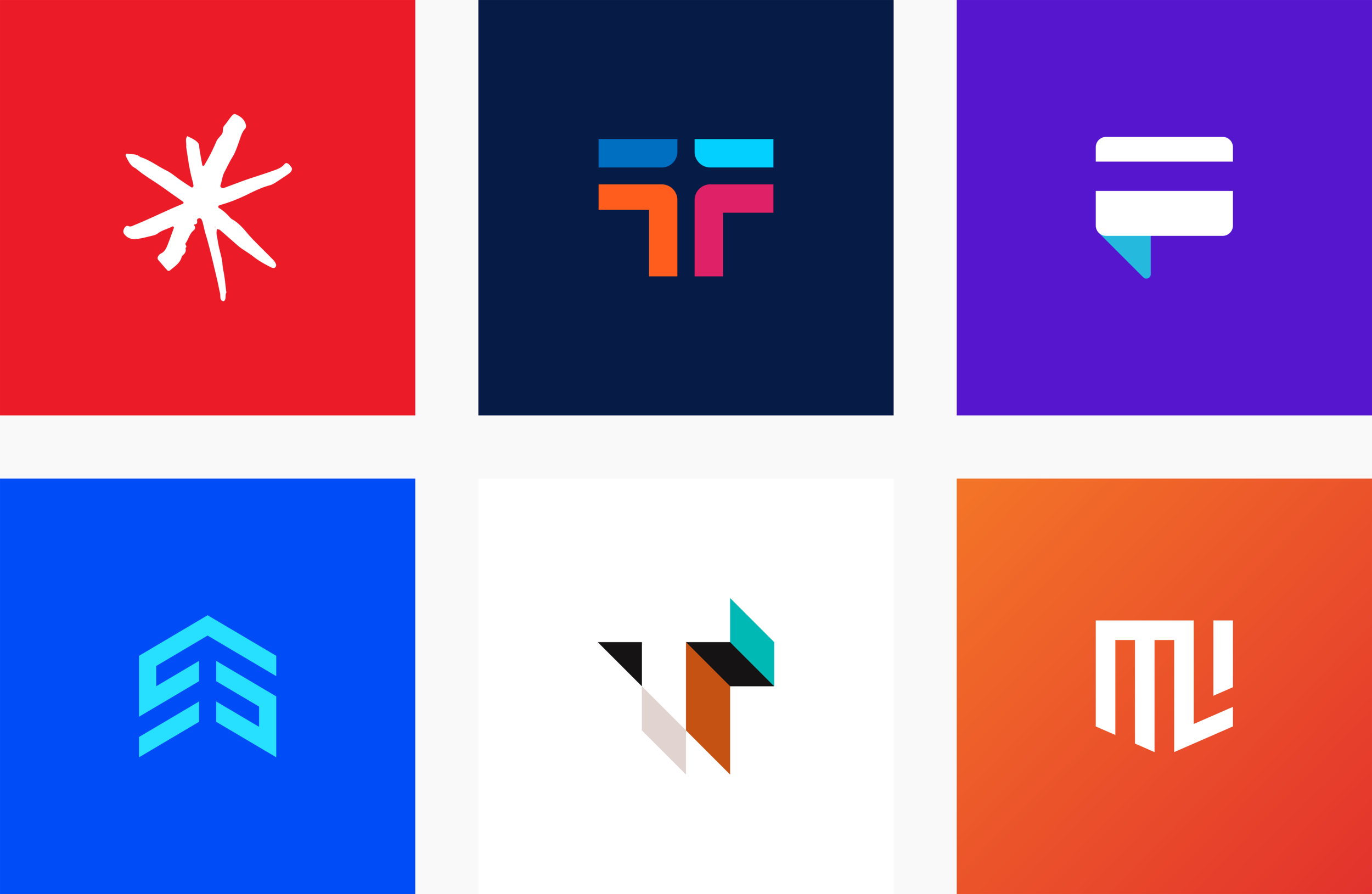 During my time as an employee at   Brave People   I designed and collaborated on multiple brand identities and logo systems for their various clients. From top left to bottom right: Jackie, Threshold 360, Pay N Seconds, Surecave, Tenacity Group, Mar