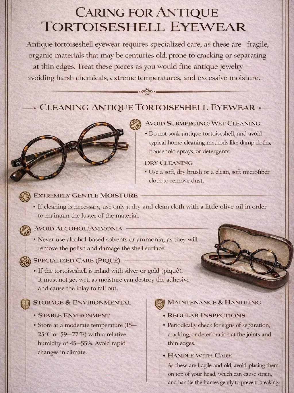 Caring for your eyewear