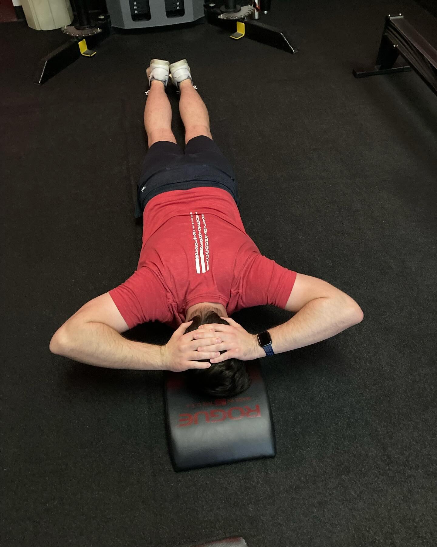 Getting the shoulders ready for bench day. The ALT Fitness t-shirt helps too.