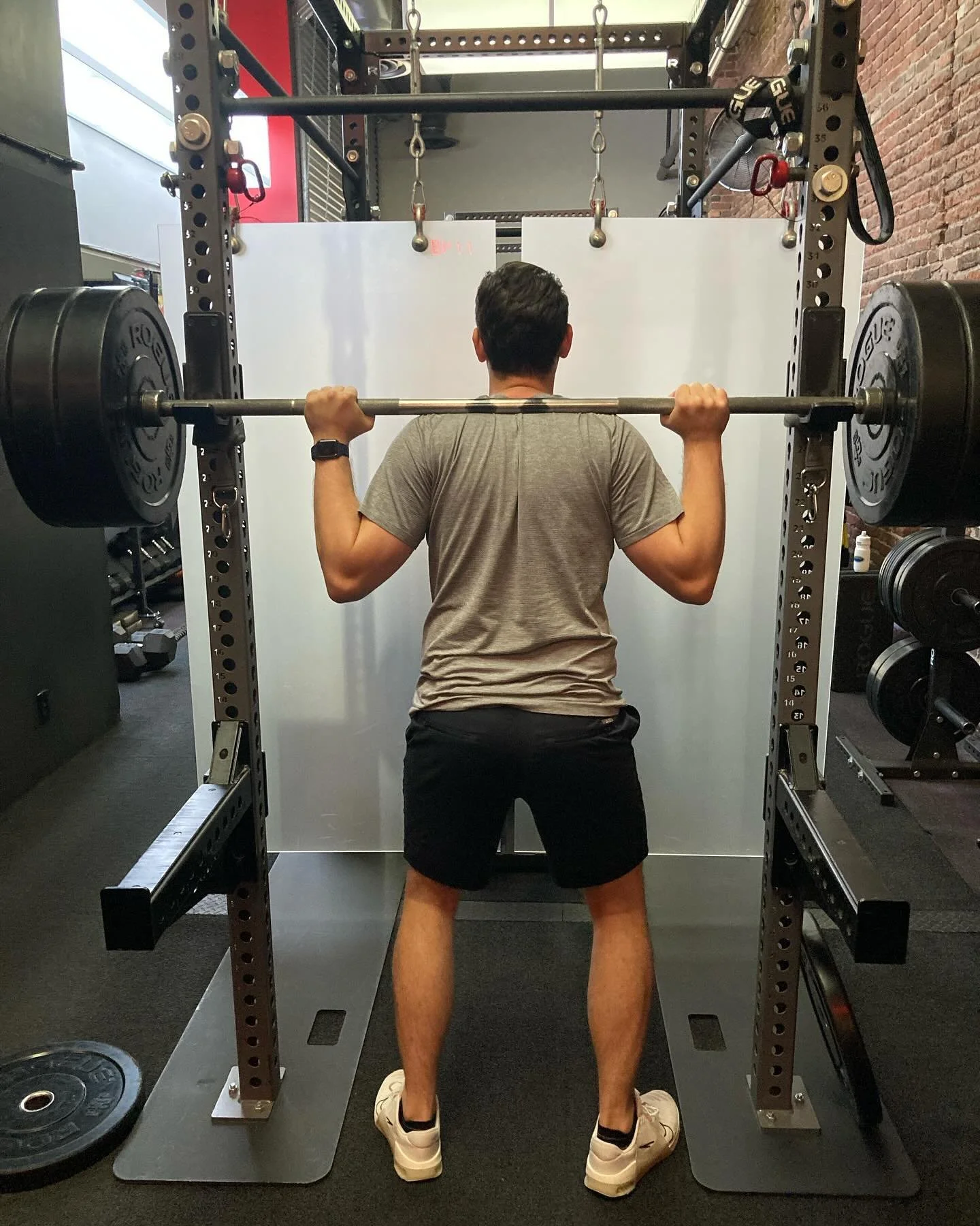 New PR on back squat for Justin M, 280lbs! Consistency = results. It’s that simple.
