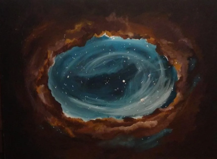 Space Dreams, 3' x 4' - SOLD